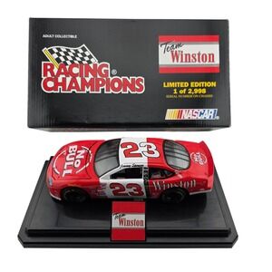 Racing Champions #23 Team Winston‎ Jimmy Spencer 1:24 Diecast Red White Car 1998